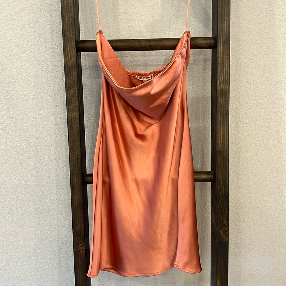 Bailey Rose Strapless Mini Dress
